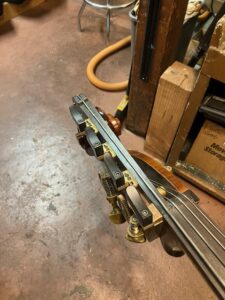 double bass leather pads